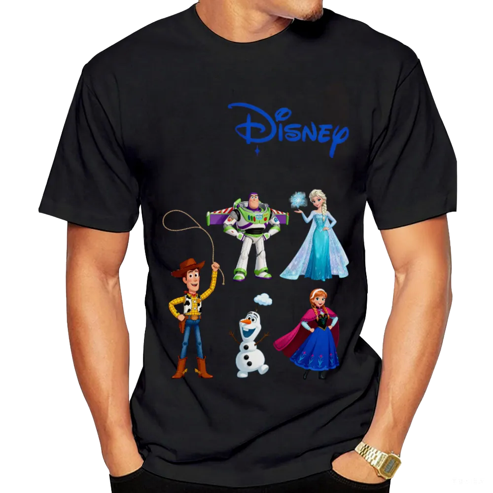 Disney Classics T-Shirt Woody Buzz Elsa Anna Olaf