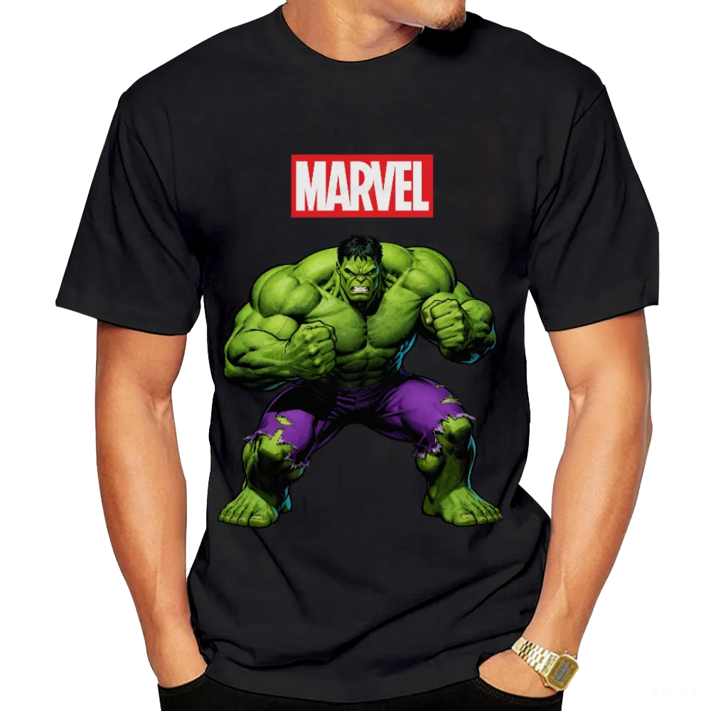 Marvel Hulk Graphic T - Shirt - Unleash the Unstoppable Green Goliath!
