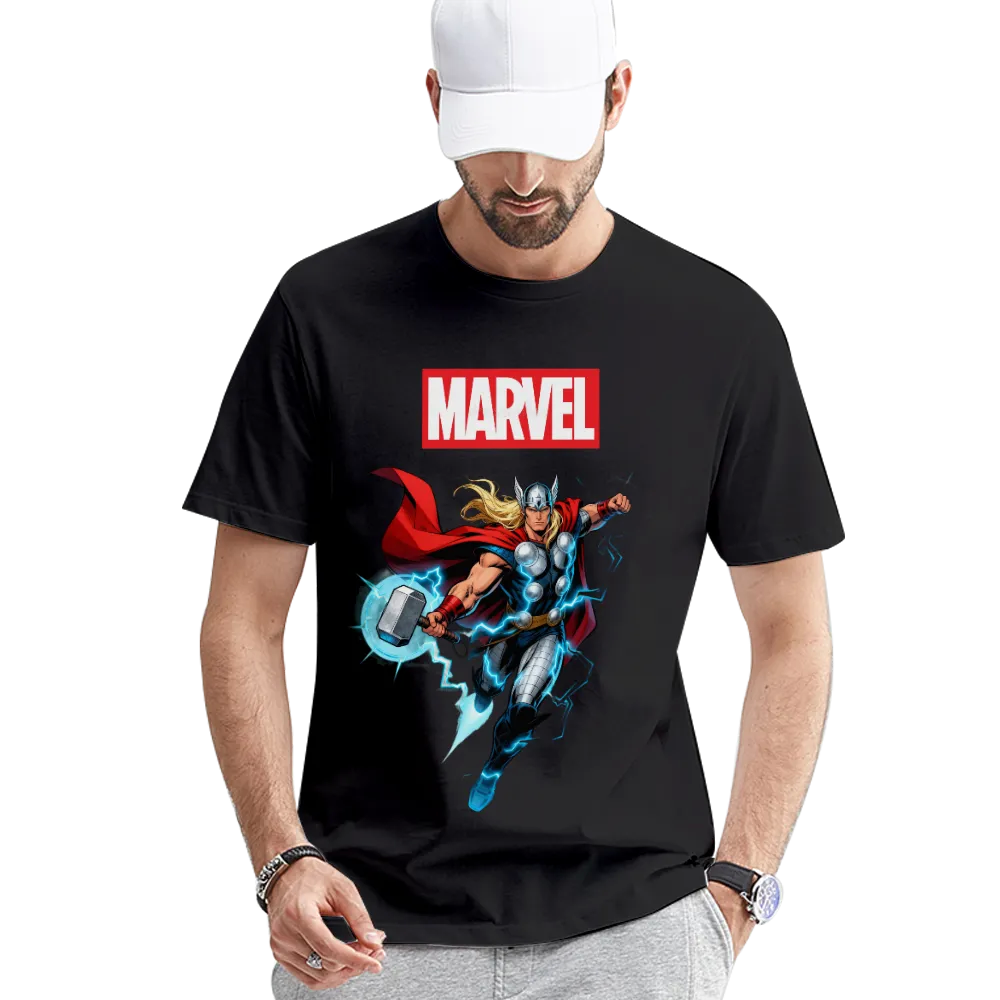 Marvel Thor Graphic T - Shirt - Wield the Power of Mjolnir!