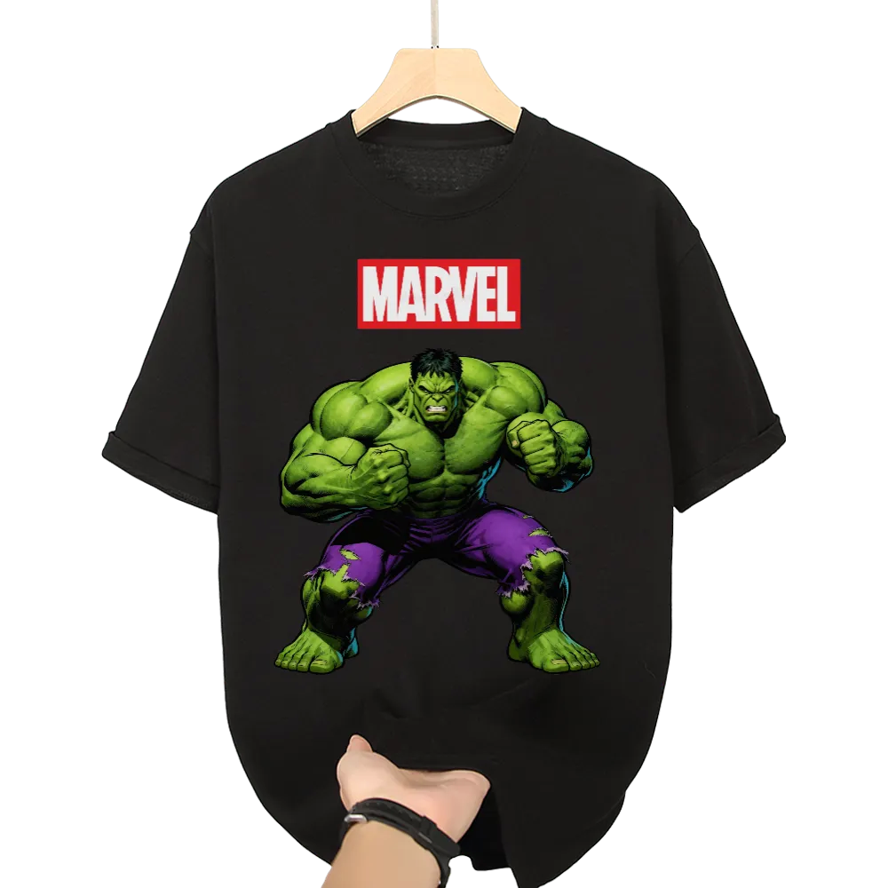 Marvel Hulk Graphic T - Shirt - Unleash the Unstoppable Green Goliath!