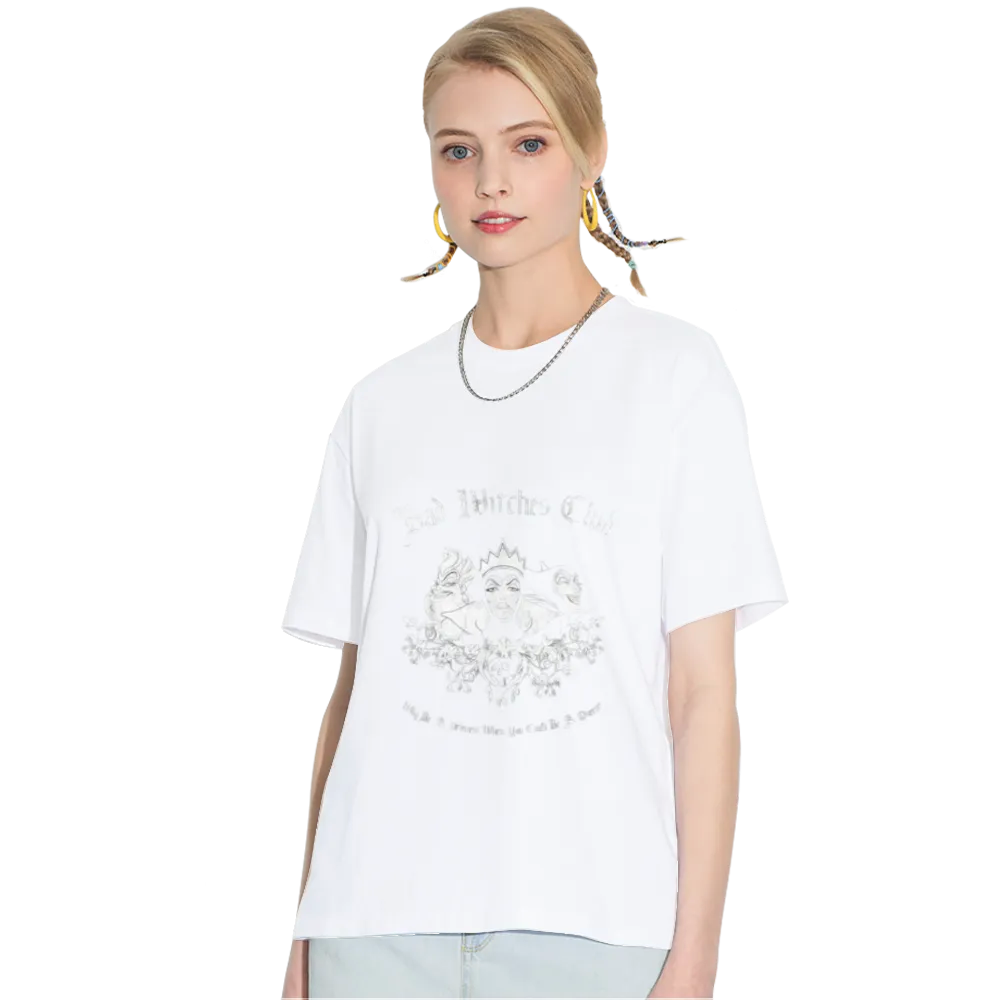 Disney Villains Bad Witches Club Group Shot Vintage T-Shirt