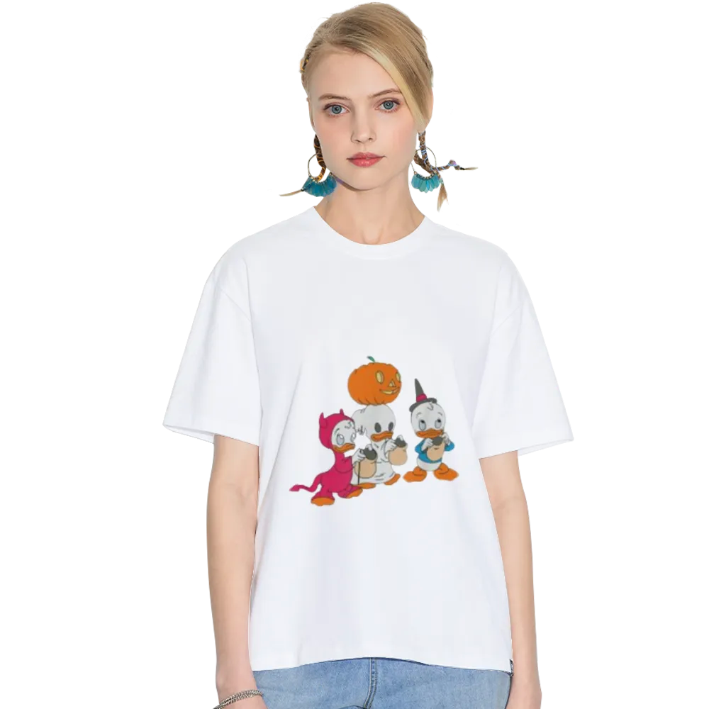 DuckTales Halloween Trick Or Treat Costume Portrait T-Shirt