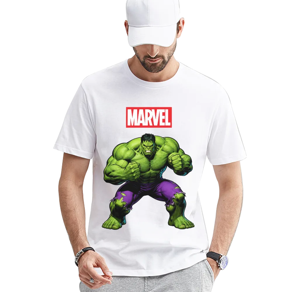 Marvel Hulk Graphic T - Shirt - Unleash the Unstoppable Green Goliath!