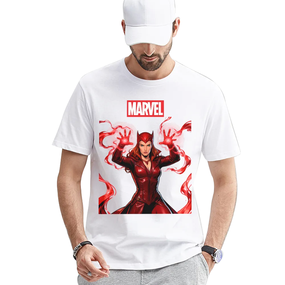 Marvel Scarlet Witch Graphic T - Shirt - Unleash the Chaos Magic!