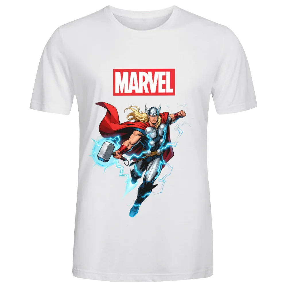 Marvel Thor Graphic T - Shirt - Wield the Power of Mjolnir!