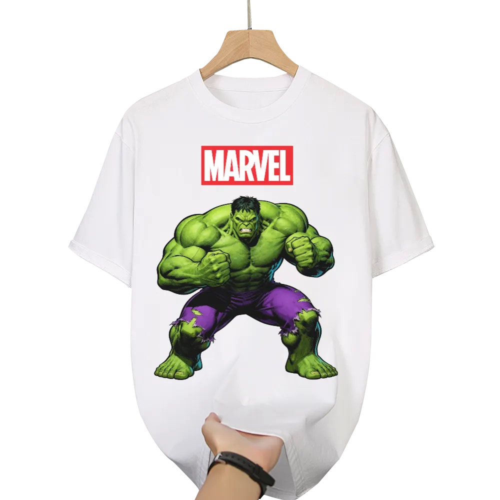 Marvel Hulk Graphic T - Shirt - Unleash the Unstoppable Green Goliath!