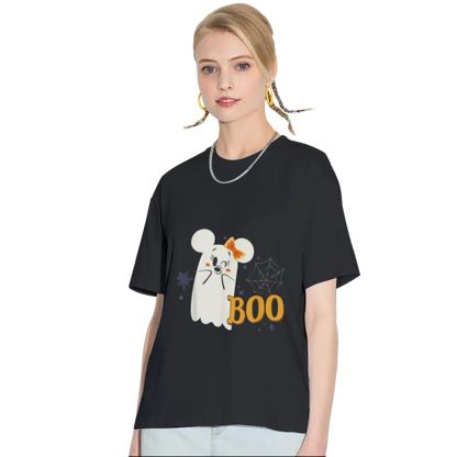 Disney Minnie Mouse Cute Little Ghost Boo Halloween T-Shirt