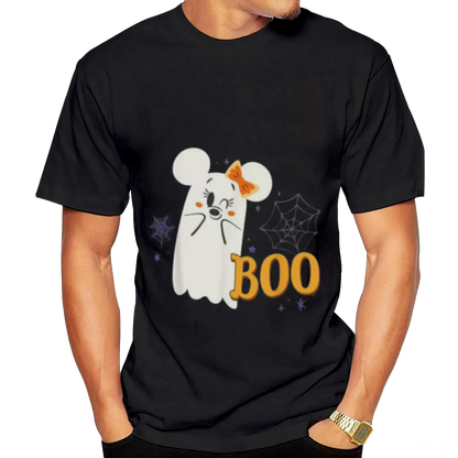 Disney Minnie Mouse Cute Little Ghost Boo Halloween T-Shirt