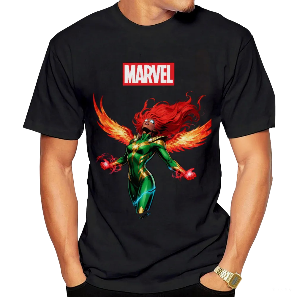 Marvel Phoenix Force Jean Grey Graphic Tee - Unleash the Cosmic Power!