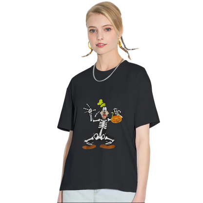 Goofy Skeleton Halloween T-Shirt