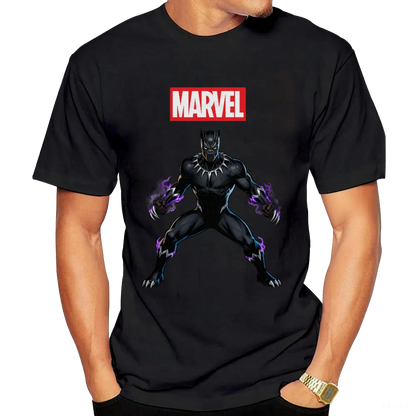 Marvel Black Panther Graphic T - Shirt - Embrace the Power of Wakanda!