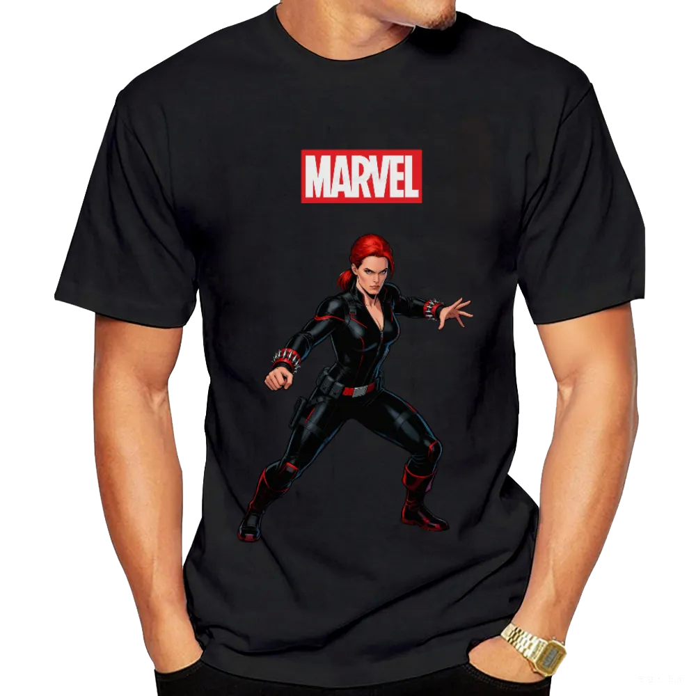 Marvel Black Widow Graphic T - Shirt - Unleash the Grace and Power of the World's Deadliest Spy!