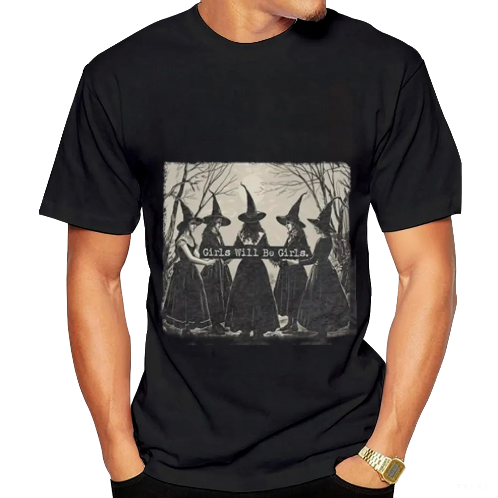 Basic Witch Halloween T Shirt Women Vintage Graphic Coffee Tees Shirt Short Sleeve Casual Funny Halloween Party Shirts