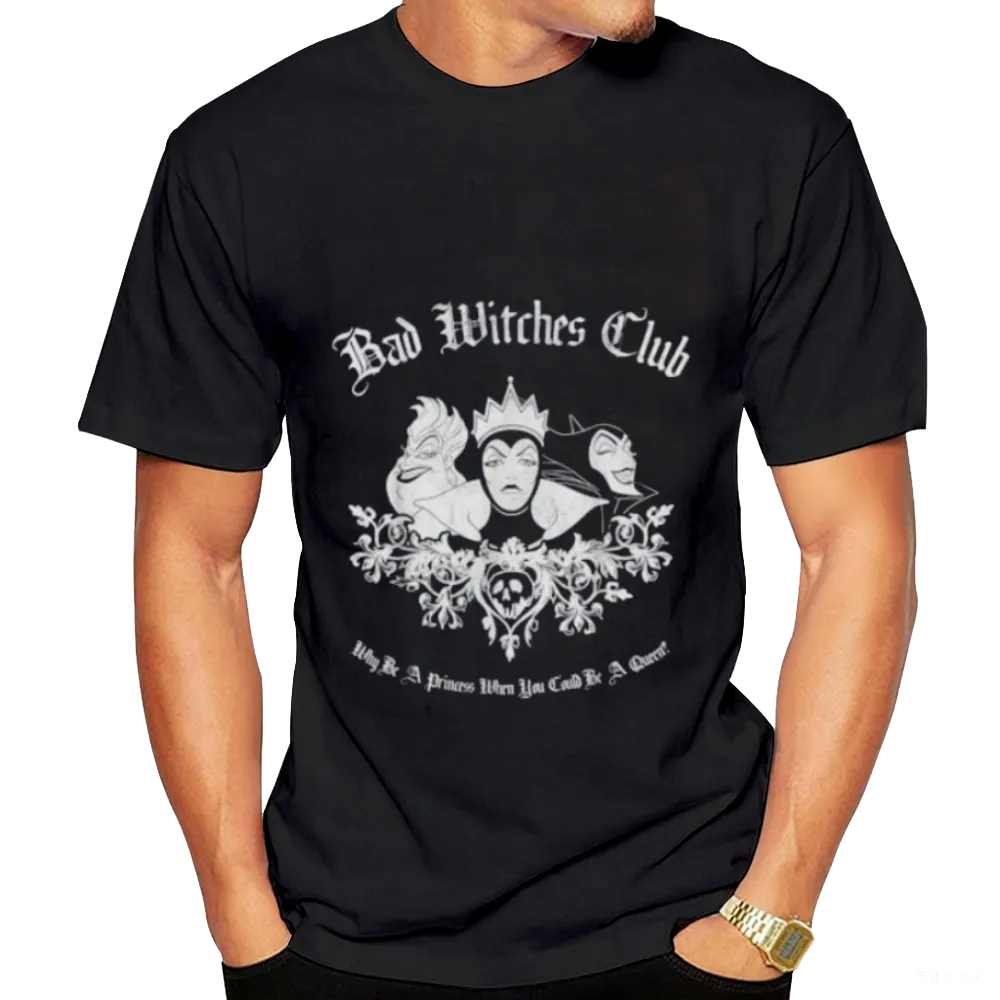 Disney Villains Bad Witches Club Group Shot Vintage T-Shirt
