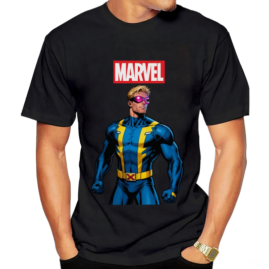 Marvel Cyclops Graphic T - Shirt - Embrace the Optic Blast Power!