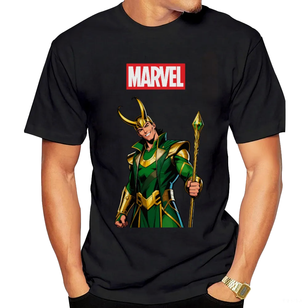 Marvel Loki Graphic T - Shirt - Channel the Mischievous Charm of the God of Mischief!