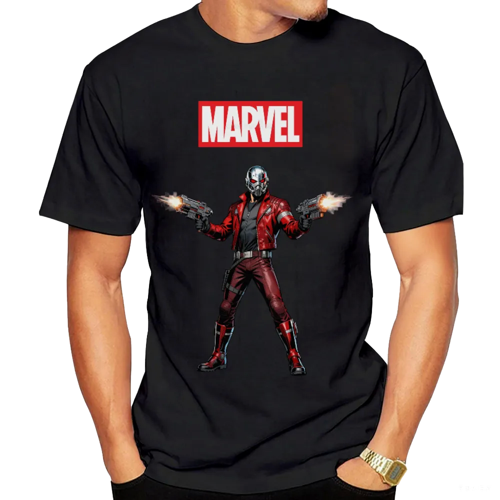 Marvel Star - Lord Graphic T - Shirt - Embrace the Swagger of the Galaxy's Legendary Outlaw!