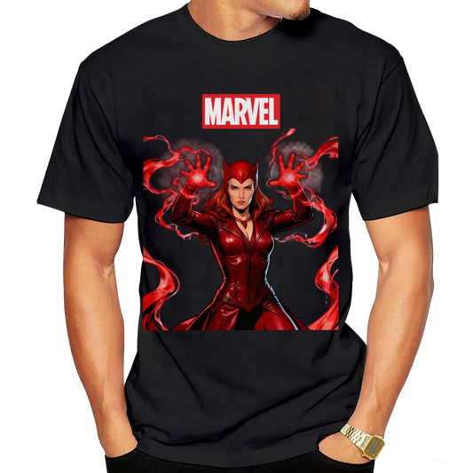 Marvel Scarlet Witch Graphic T - Shirt - Unleash the Chaos Magic!