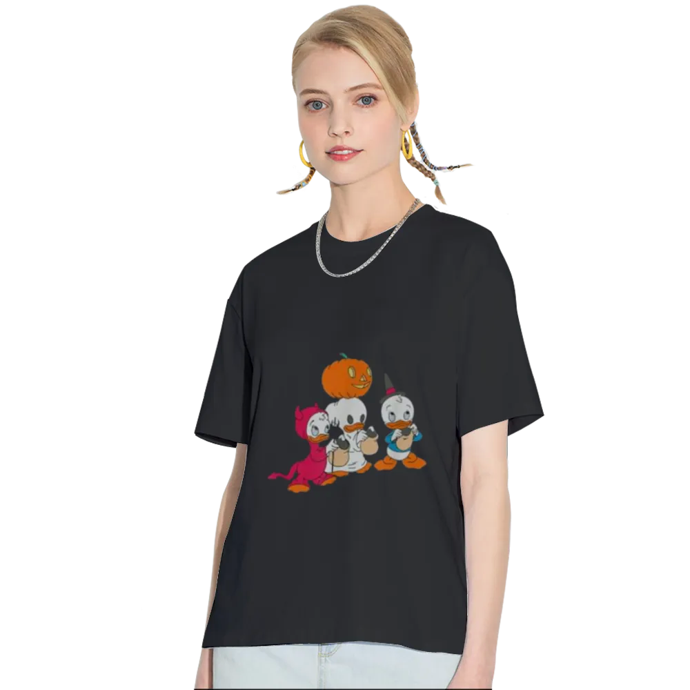 DuckTales Halloween Trick Or Treat Costume Portrait T-Shirt