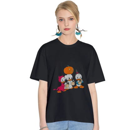 DuckTales Halloween Trick Or Treat Costume Portrait T-Shirt