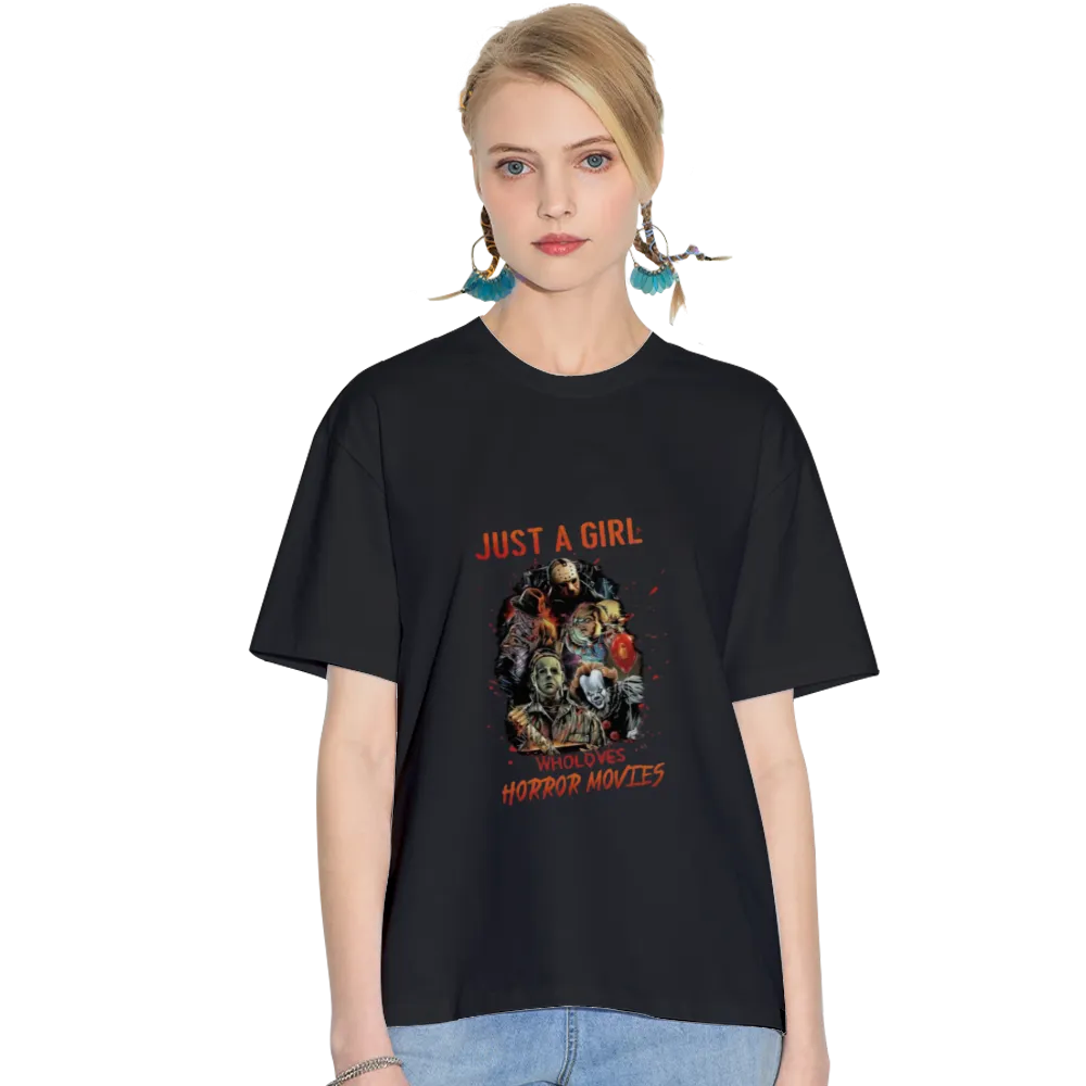 Halloween Graphic & Letter Print T-Shirt, Casual Short Sleeve Top For Spring & Summer