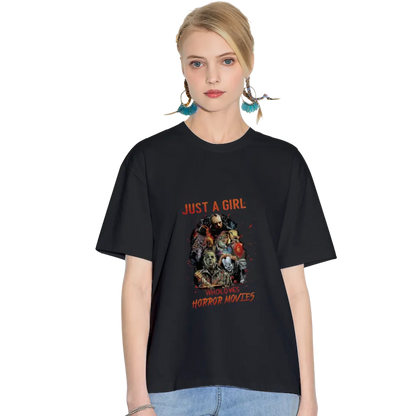 Halloween Graphic & Letter Print T-Shirt, Casual Short Sleeve Top For Spring & Summer