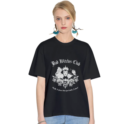 Disney Villains Bad Witches Club Group Shot Vintage T-Shirt