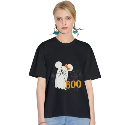 Disney Minnie Mouse Cute Little Ghost Boo Halloween T-Shirt