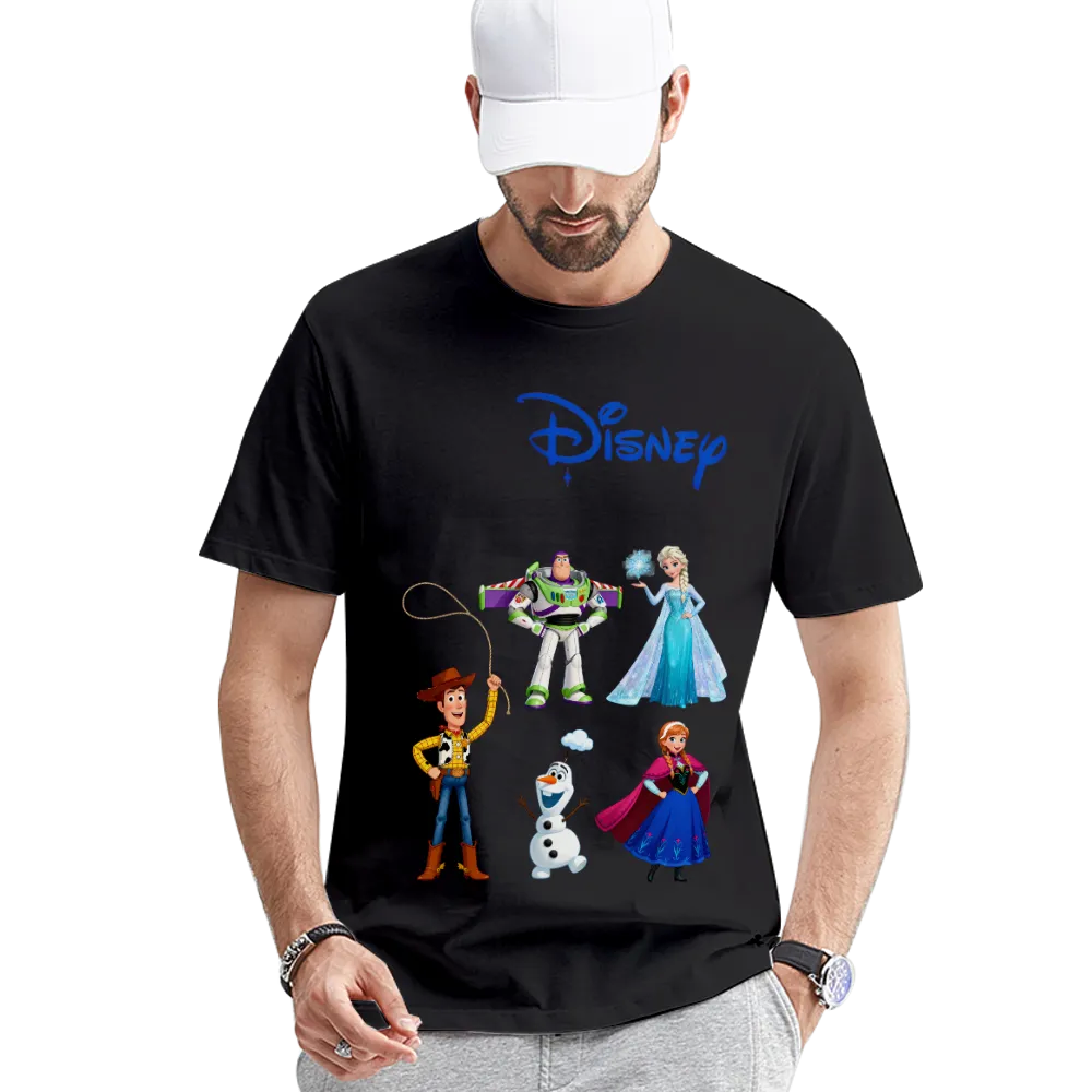 Disney Classics T-Shirt Woody Buzz Elsa Anna  Olaf