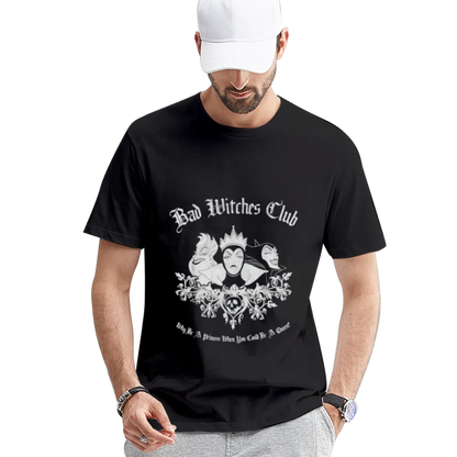 Disney Villains Bad Witches Club Group Shot Vintage T-Shirt