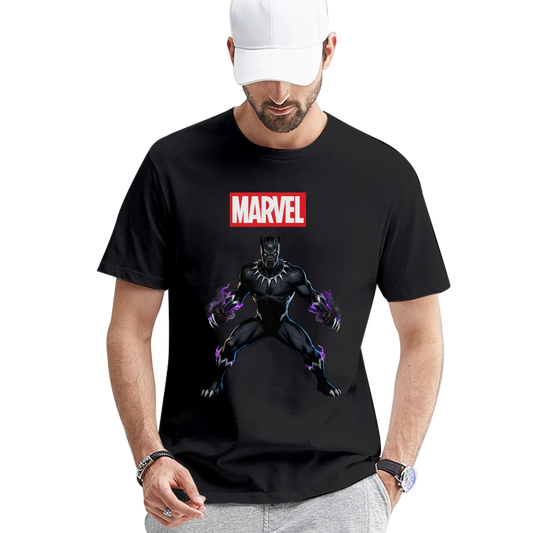 Marvel Black Panther Graphic T - Shirt - Embrace the Power of Wakanda!