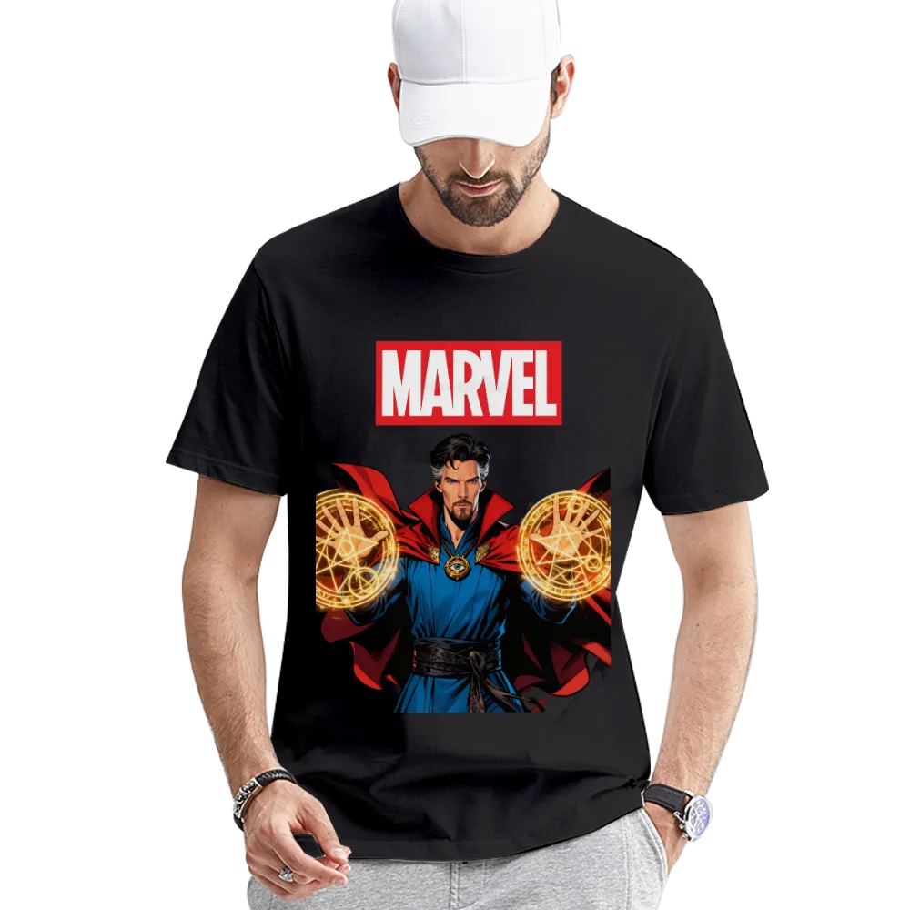 Marvel Doctor Strange Graphic Tee - Embrace the Mystic Arts Power!