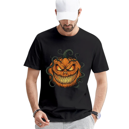 Scary Halloween Pumpkin Graphic Tee