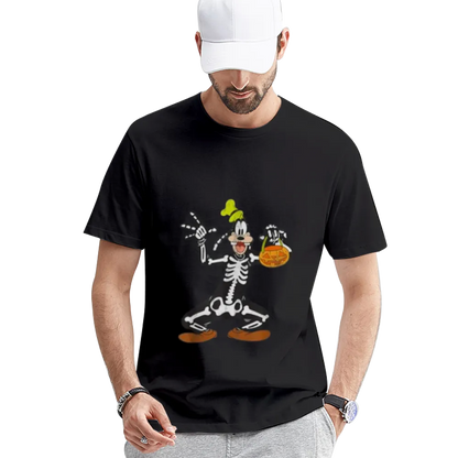 Goofy Skeleton Halloween T-Shirt