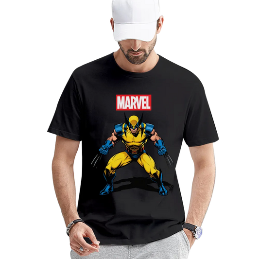 Marvel Wolverine Graphic T - Shirt - Unleash the Adamantium Fury!