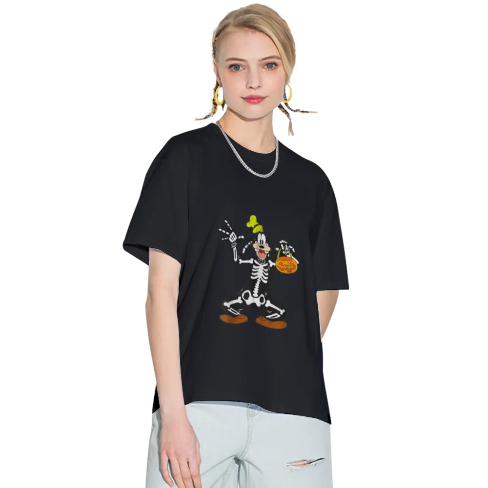 Goofy Skeleton Halloween T-Shirt
