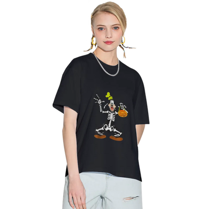 Goofy Skeleton Halloween T-Shirt