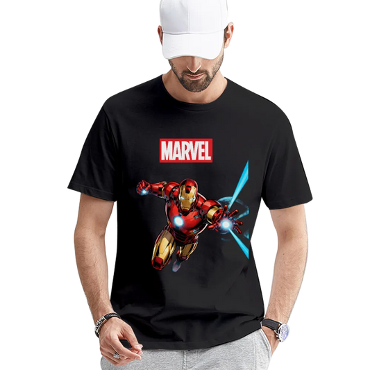 Marvel Iron Man Graphic T - Shirt - Embrace the Power of Tony Stark!
