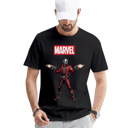 Marvel Star - Lord Graphic T - Shirt - Embrace the Swagger of the Galaxy's Legendary Outlaw!