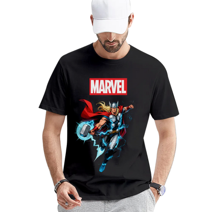 Marvel Thor Graphic T - Shirt - Wield the Power of Mjolnir!