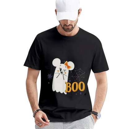 Disney Minnie Mouse Cute Little Ghost Boo Halloween T-Shirt