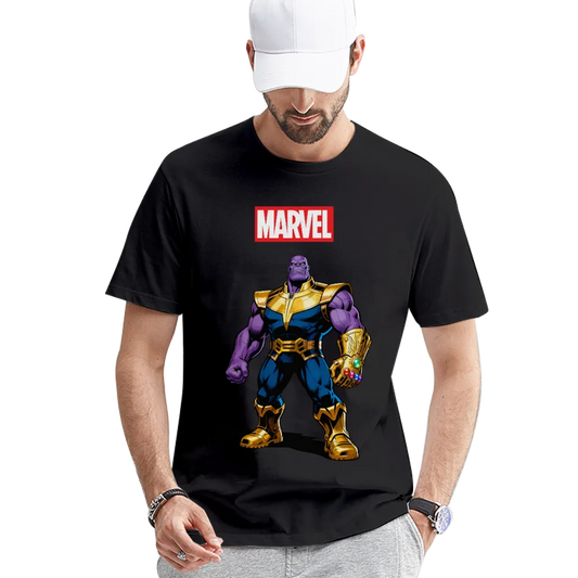 Marvel Thanos Graphic T - Shirt - Wield the Power of the Infinity Gauntlet!