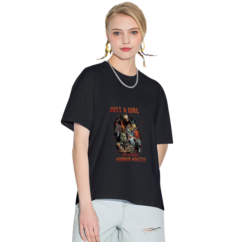 Halloween Graphic & Letter Print T-Shirt, Casual Short Sleeve Top For Spring & Summer