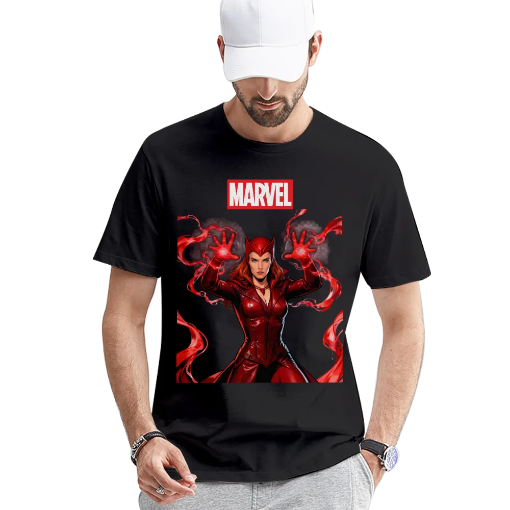 Marvel Scarlet Witch Graphic T - Shirt - Unleash the Chaos Magic!