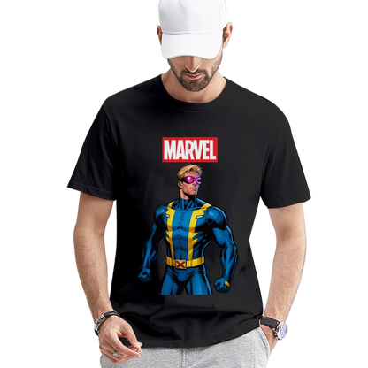 Marvel Cyclops Graphic T - Shirt - Embrace the Optic Blast Power!