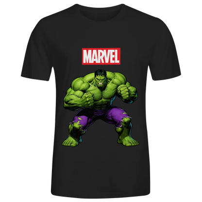 Marvel Hulk Graphic T - Shirt - Unleash the Unstoppable Green Goliath!