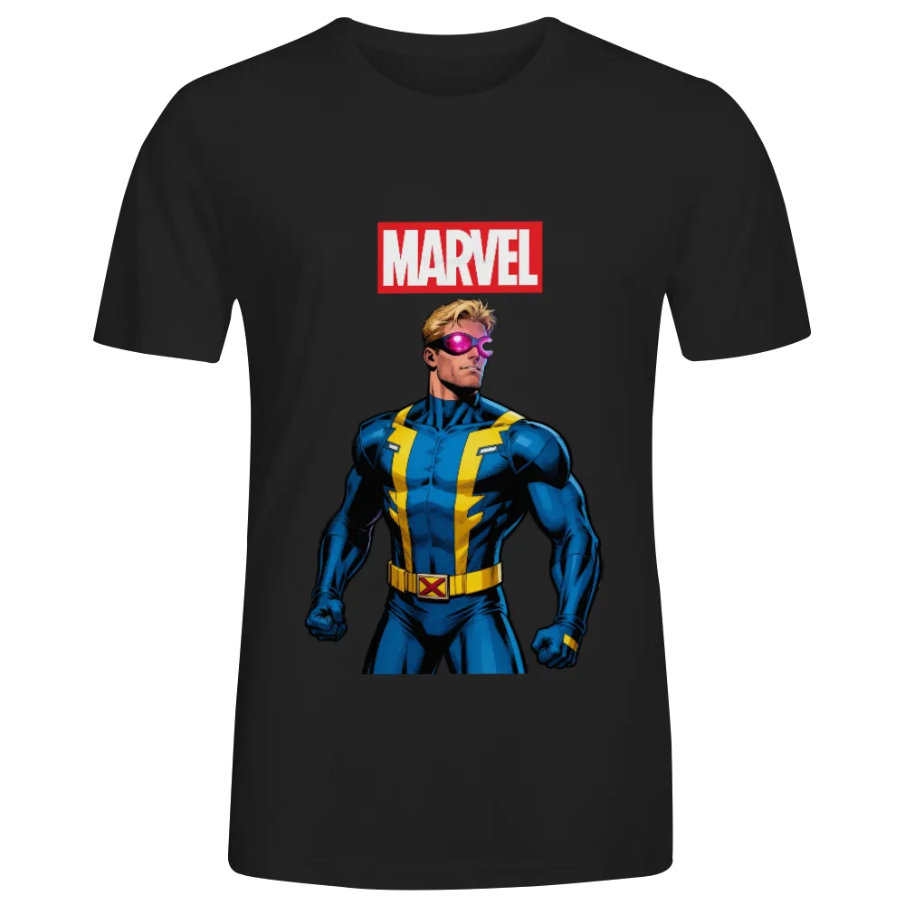 Marvel Cyclops Graphic T - Shirt - Embrace the Optic Blast Power!