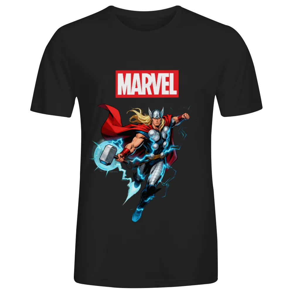 Marvel Thor Graphic T - Shirt - Wield the Power of Mjolnir!