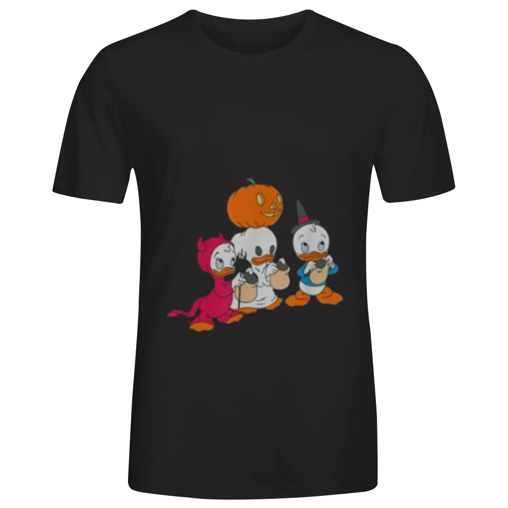 DuckTales Halloween Trick Or Treat Costume Portrait T-Shirt