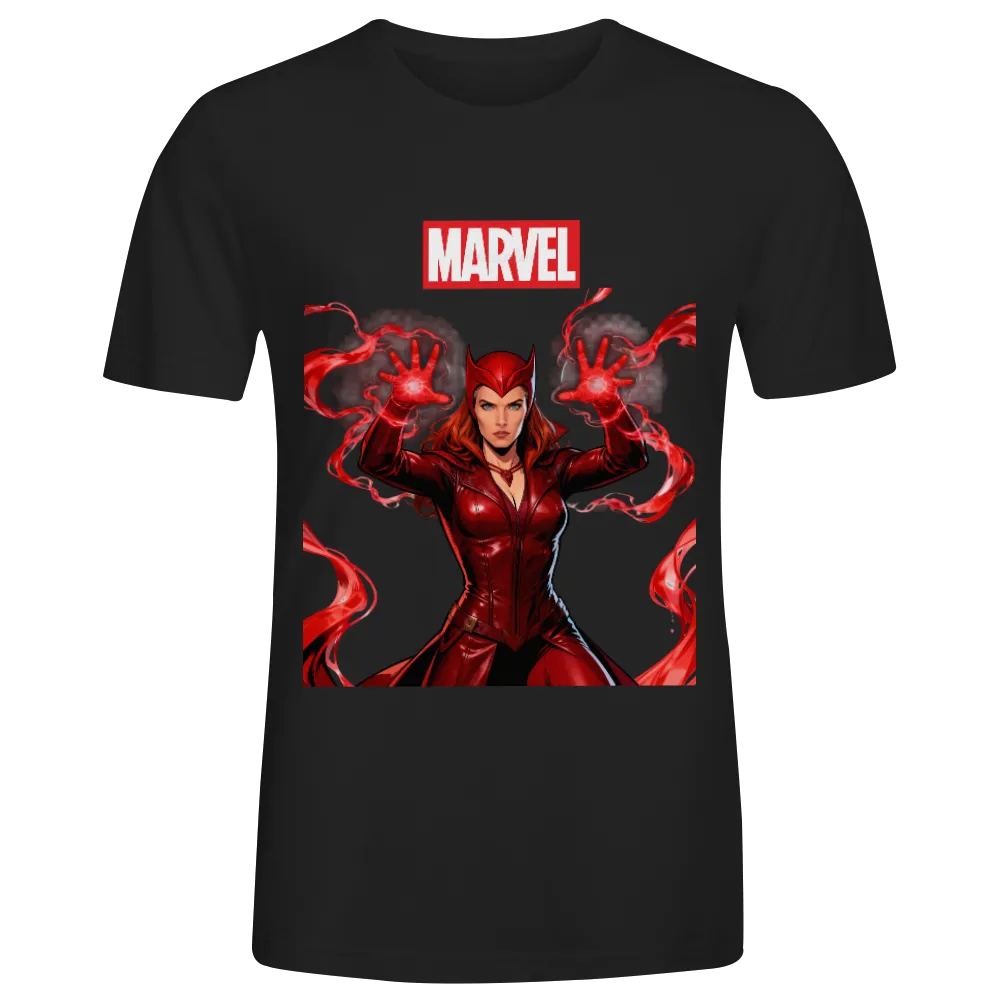 Marvel Scarlet Witch Graphic T - Shirt - Unleash the Chaos Magic!